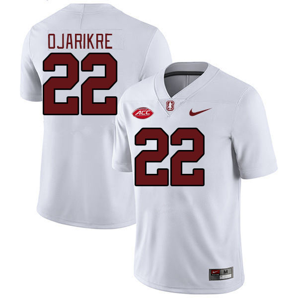 Men #22 Che Ojarikre Stanford Cardinal 2024 ACC Conference College Football Jerseys Stitched-White